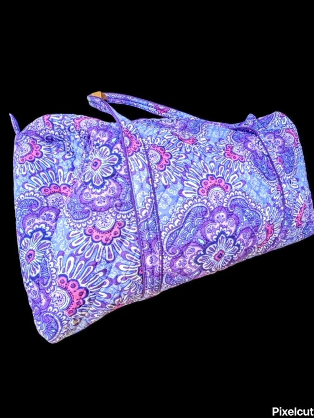 NWOT Vera Bradley LARGE Travel Duffel Bag "Lilac Tapestry"